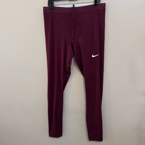 Nike Pro Elite Team Issue Running Long Tights Made in USA Men 2XL DA2908-675 NEW - Picture 2 of 12